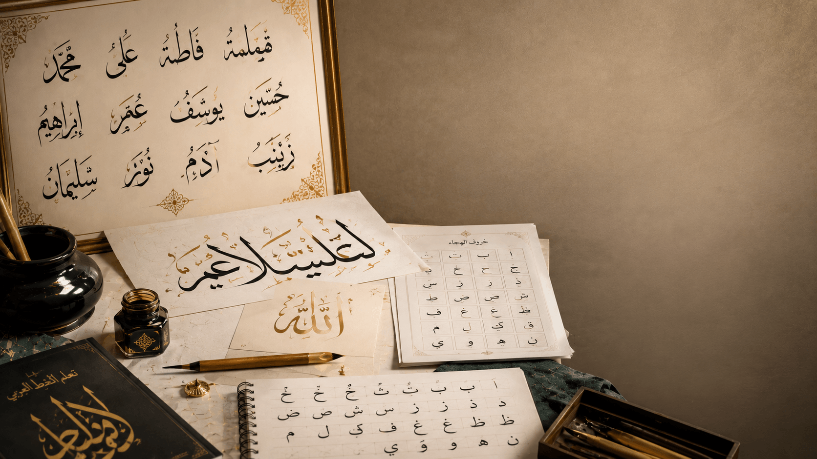 Arabic Calligraphy Styles Explained: Naskh, Kufic, Thuluth, Diwani & More